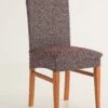 Housse De Chaise Extensible Jacquard Graphique