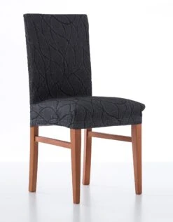 Housse Intégrale Extensible Motif Jacquard Spéciale Chaise