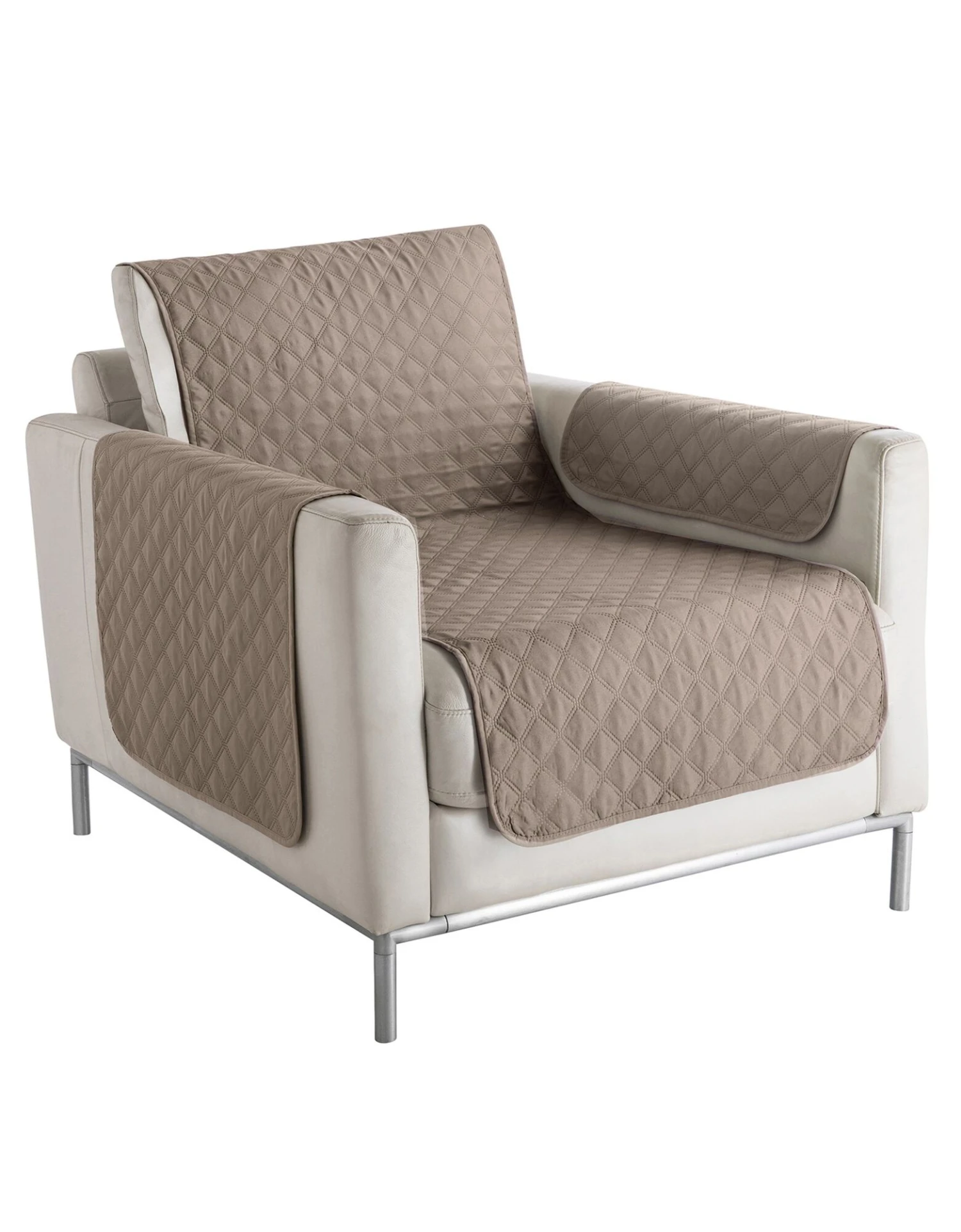 Protège-salon Réversible Microfibre Matelassé 2 Protège-salon Réversible Microfibre Matelassé – Image 2