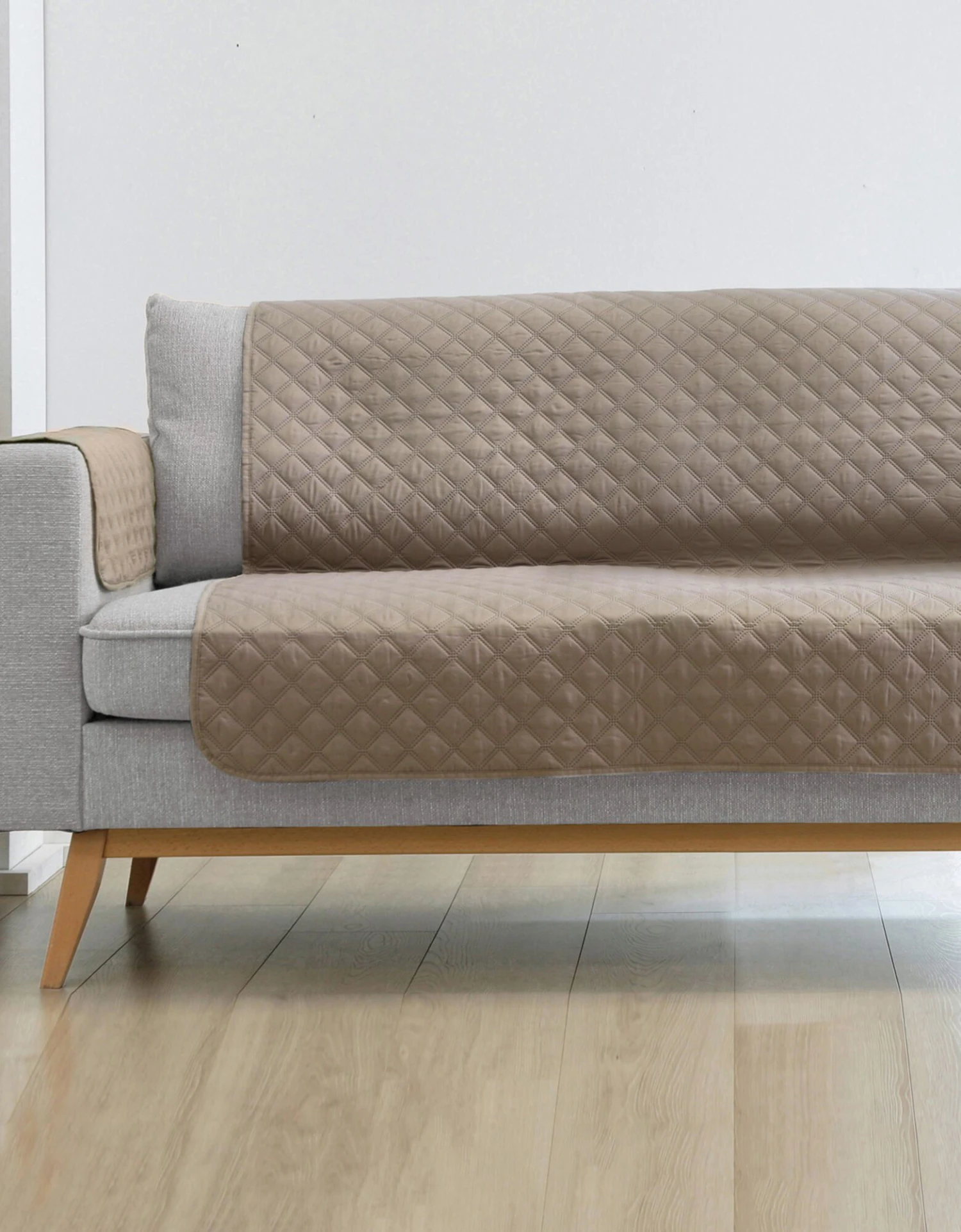 Protège-salon Réversible Microfibre Matelassé 3 Protège-salon Réversible Microfibre Matelassé – Image 3