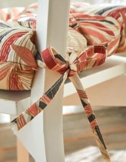 Galette De Chaise Imprimé Feuillage - Lot De 2 11 Galette De Chaise Imprimé Feuillage - Lot De 2 -Maison Textiles Magasin 325010 C02 zoomx vue6