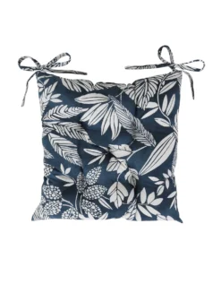 Galette De Chaise Carrée Imprimée - Lot De 2