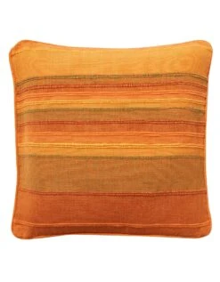 Housse Coussin Multicolore Coton Tissage Artisanal - Lot De 2