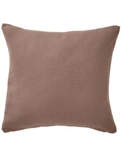Housse De Coussin Unie Bachette - Lot De 2