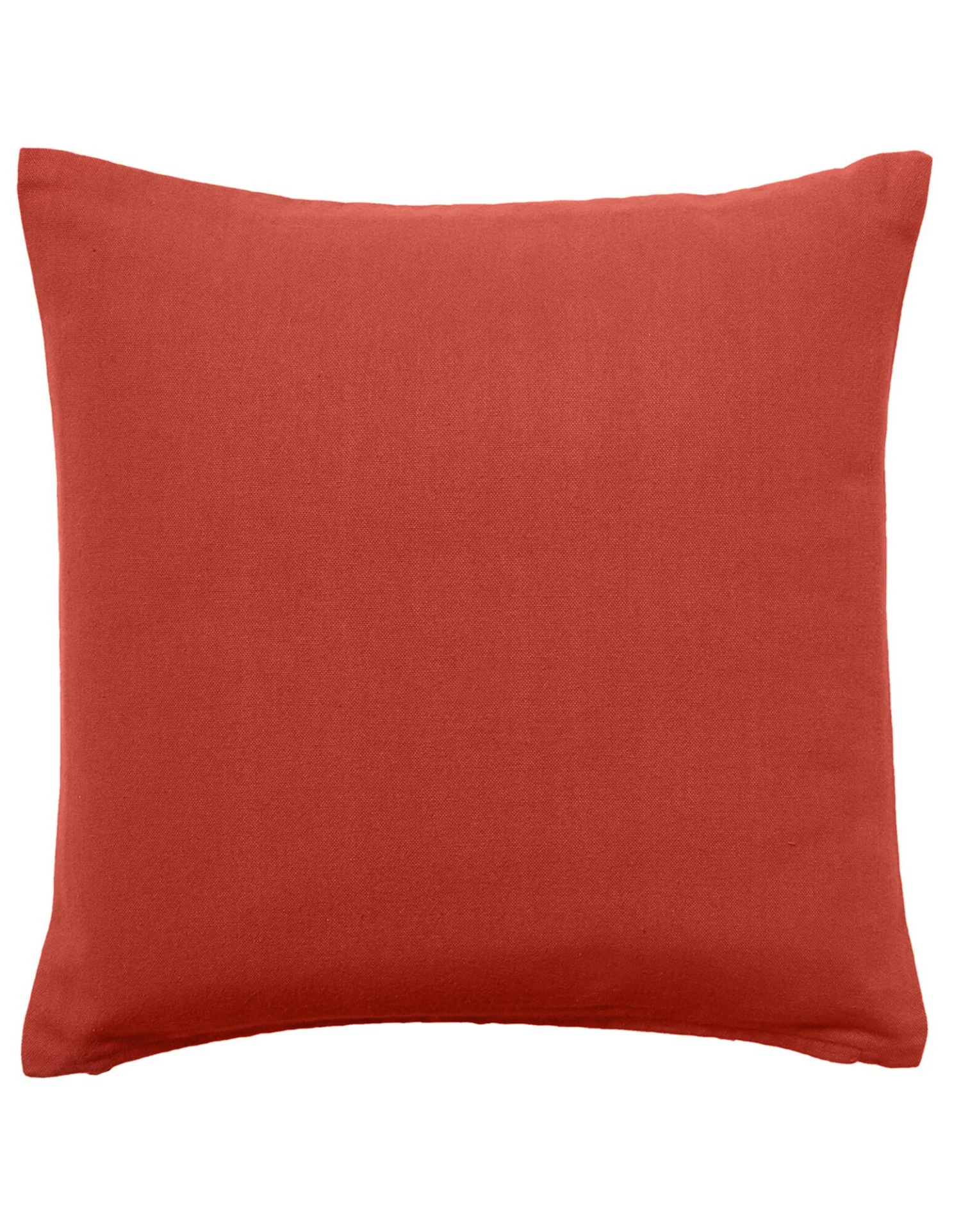 Housse De Coussin Unie Bachette - Lot De 2 1 Housse De Coussin Unie Bachette - Lot De 2