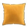 Coussin Uni Avec Contour Contrasté