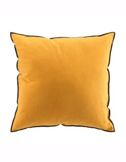 Coussin Uni Avec Contour Contrasté