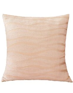 Housse Coussin Jacquard Imprimé - Lot De 2