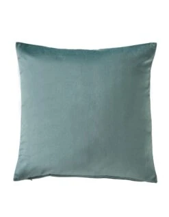 Housse Coussin En Velours Uni - Lot De 2