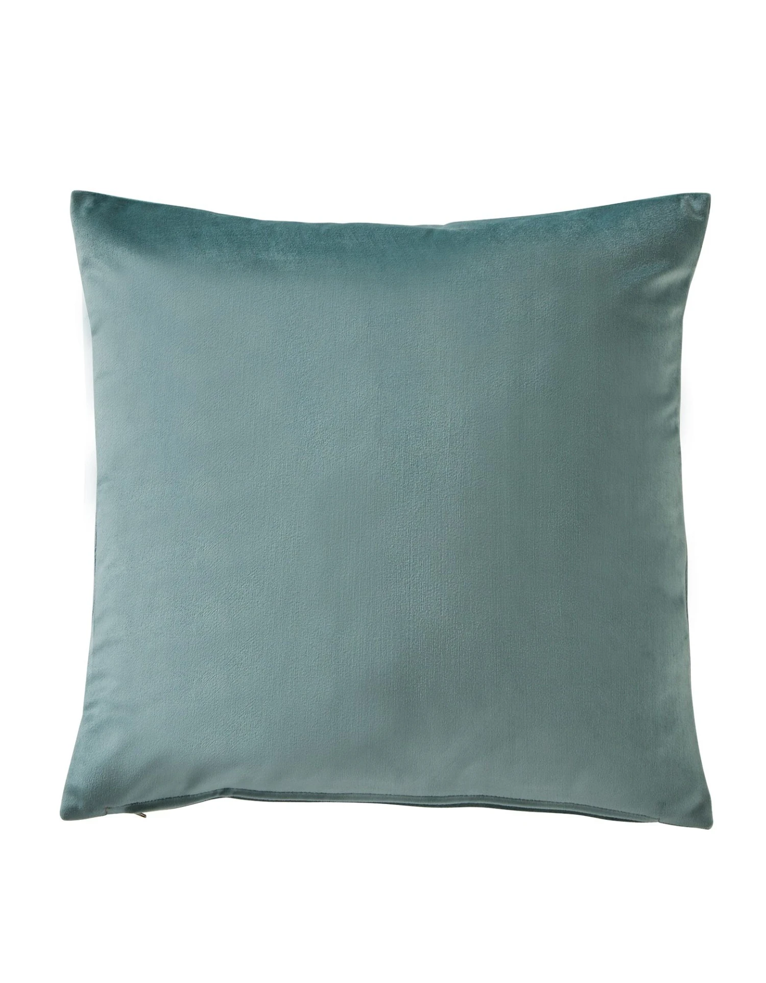 Housse Coussin En Velours Uni - Lot De 2 1 Housse Coussin En Velours Uni - Lot De 2