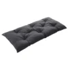 Long Coussin De Sol Uni, Coton