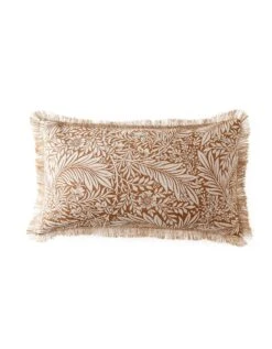 Housses De Coussin Imprimé à Franges En Jute - Lot De 2 5 Housses De Coussin Imprimé à Franges En Jute - Lot De 2 -Maison Textiles Magasin 327361 C05 zoomx vue3
