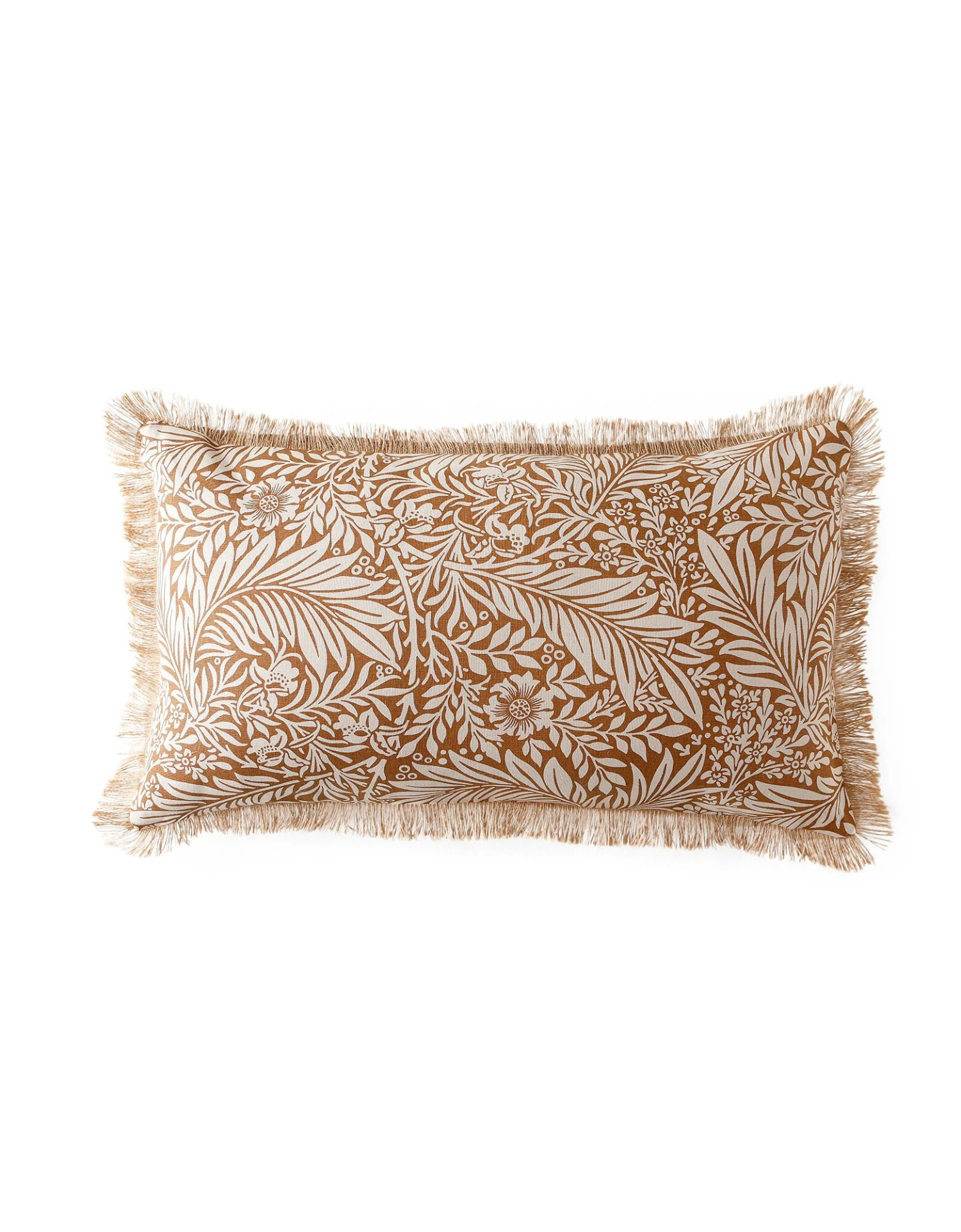 Housses De Coussin Imprimé à Franges En Jute - Lot De 2 3 Housses De Coussin Imprimé à Franges En Jute - Lot De 2 – Image 3