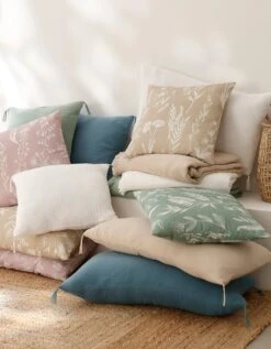 Housse De Coussin Double Gaze De Coton - Lot De 2 6 Housse De Coussin Double Gaze De Coton - Lot De 2 -Maison Textiles Magasin 327485 C01 zoomx vue3