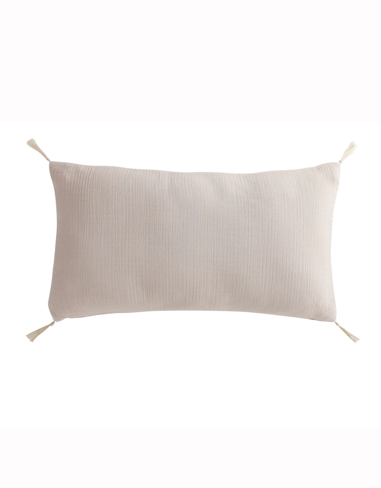 Housse De Coussin Double Gaze De Coton - Lot De 2 2 Housse De Coussin Double Gaze De Coton - Lot De 2 – Image 2