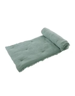 Long Coussin De Canapé Double Gaze De Coton