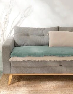 Long Coussin De Canapé Double Gaze De Coton -Maison Textiles Magasin 327488 C02 zoomx vue5