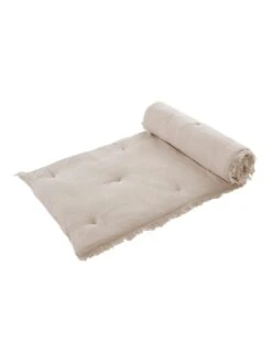 Long Coussin De Canapé Double Gaze De Coton