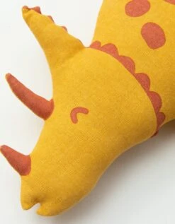 Coussin Garni Enfant Dinosaure "tricératops" -Maison Textiles Magasin 327495 C01 zoomx vue3