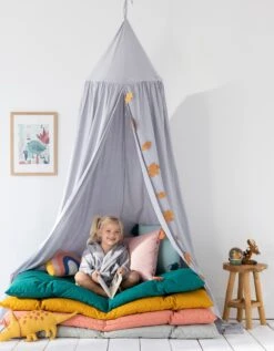 Coussin Garni Enfant Dinosaure "tricératops" -Maison Textiles Magasin 327495 C01 zoomx vue5