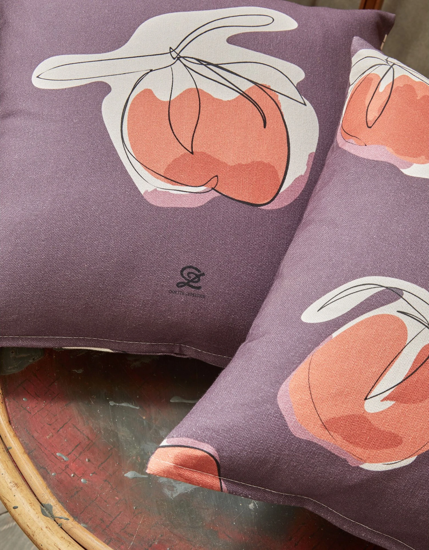 Housse De Coussin, Collection "Odette Lepeltier" - Lot De 2 4 Housse De Coussin, Collection "Odette Lepeltier" - Lot De 2 – Image 4