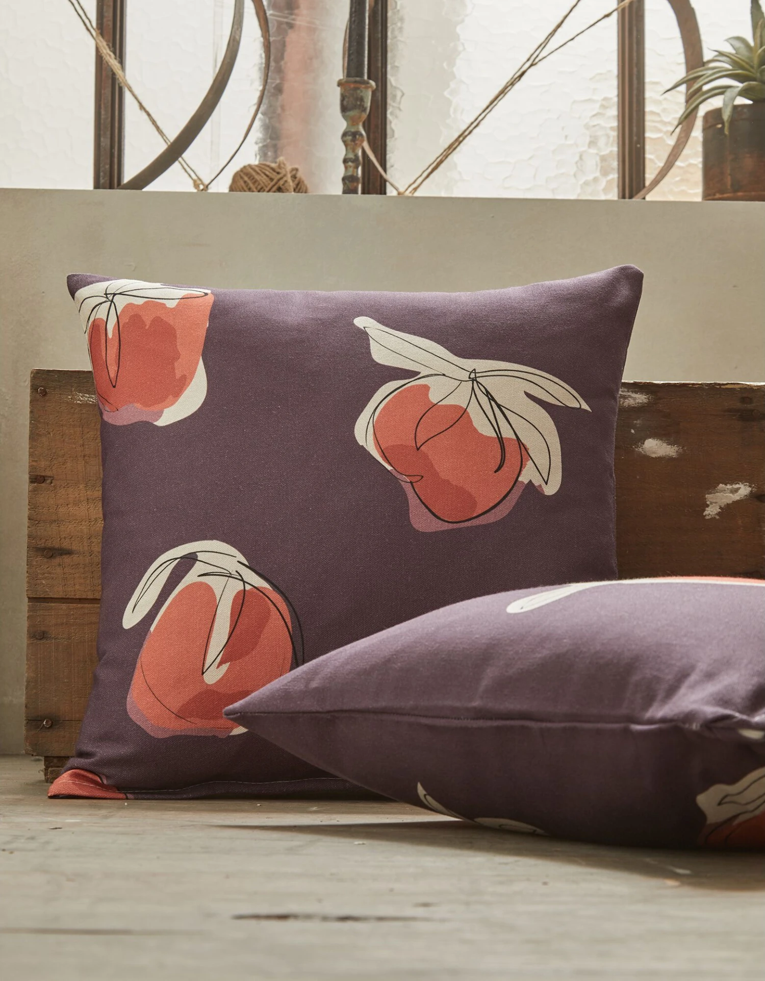 Housse De Coussin, Collection "Odette Lepeltier" - Lot De 2 5 Housse De Coussin, Collection "Odette Lepeltier" - Lot De 2 – Image 5