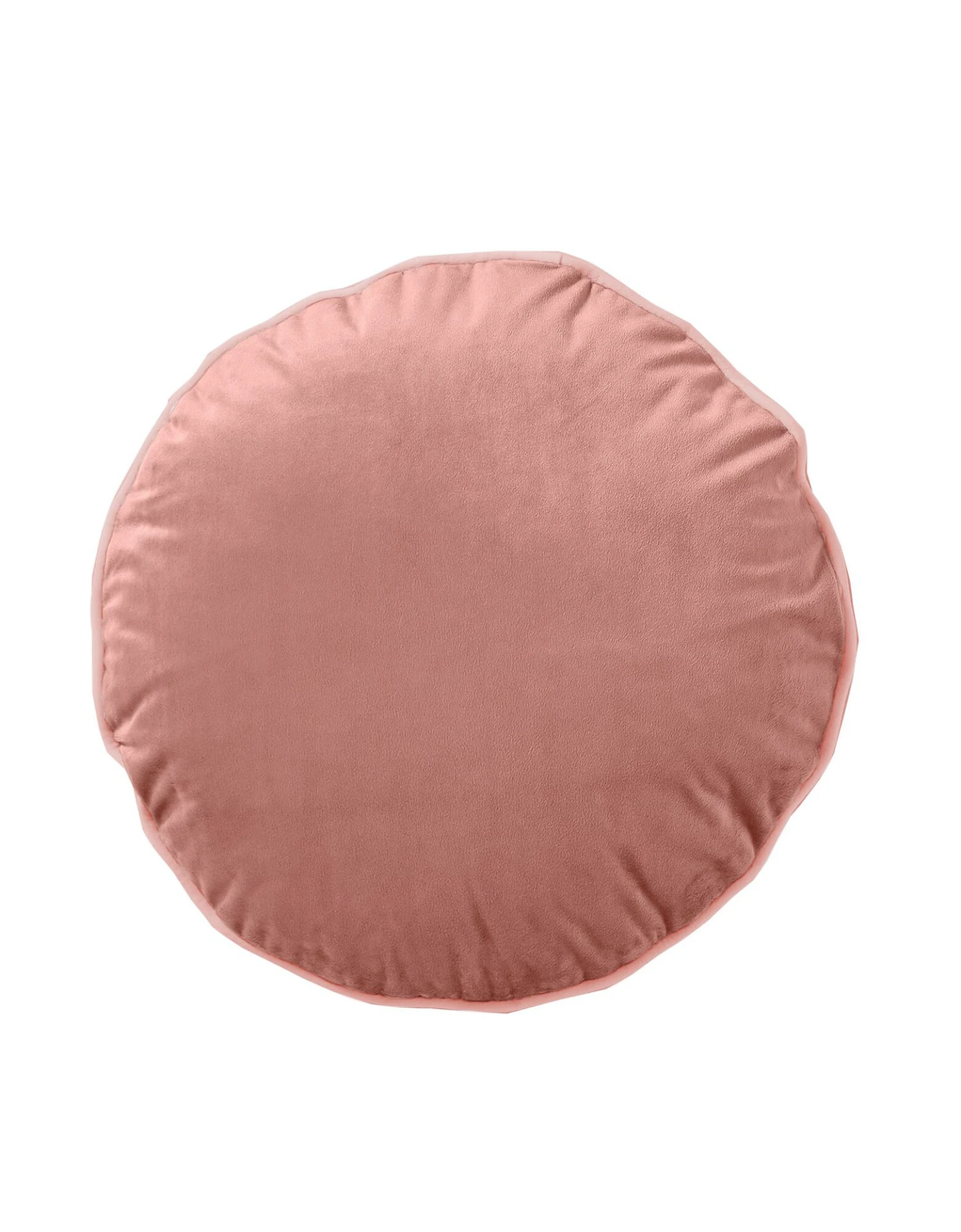 Coussin Rond Garni En Velours 1 Coussin Rond Garni En Velours