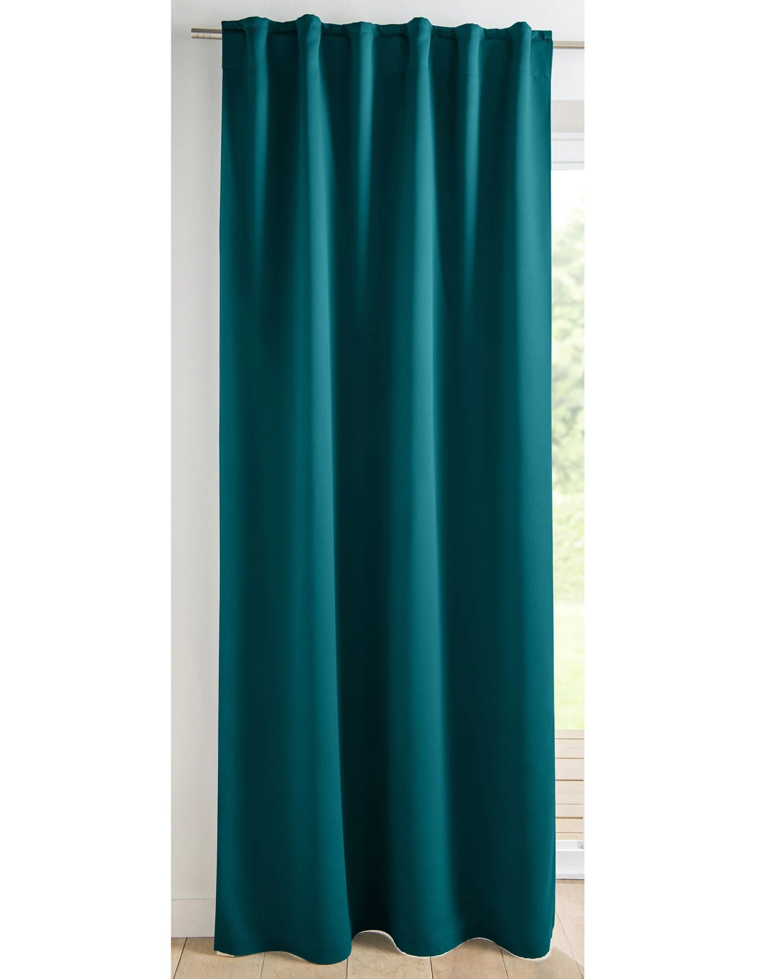 Rideau Occultant Uni Satiné Finition Pattes Cachées 3 Rideau Occultant Uni Satiné Finition Pattes Cachées – Image 3