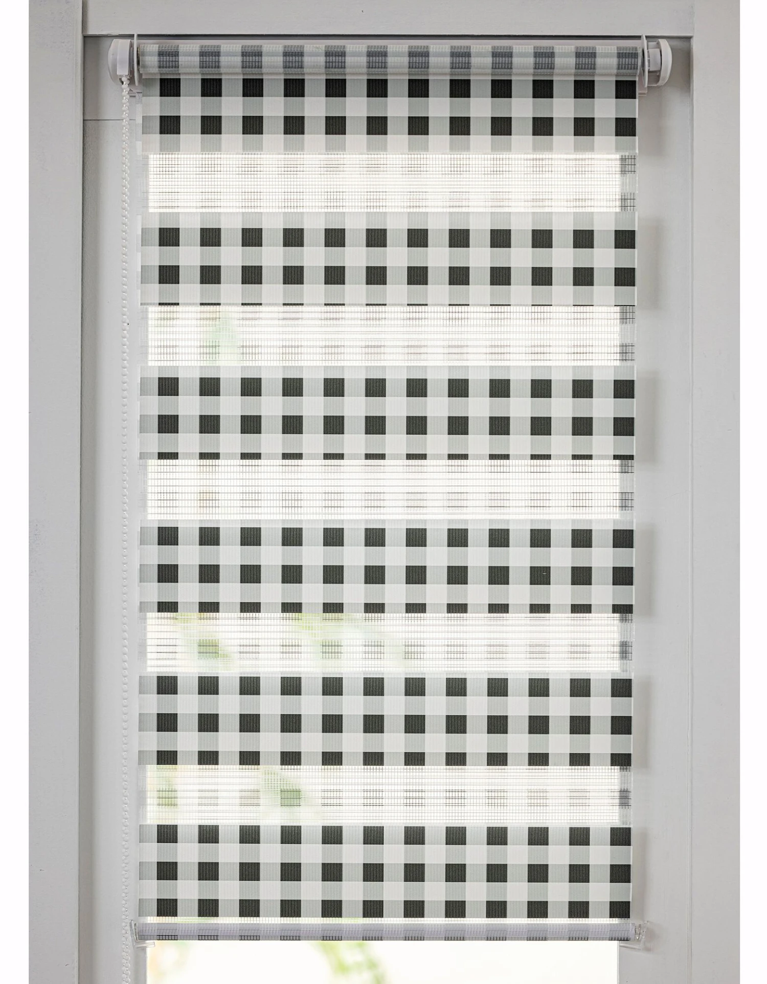 Store Jour/nuit Motif Carreaux Vichy 1 Store Jour/nuit Motif Carreaux Vichy