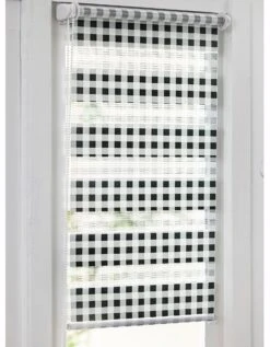 Store Jour/nuit Motif Carreaux Vichy 7 Store Jour/nuit Motif Carreaux Vichy -Maison Textiles Magasin 328081 C01 zoomx vue3