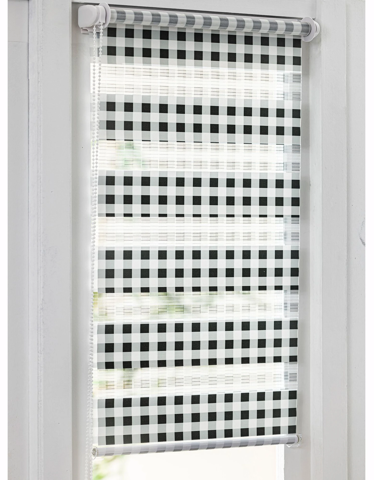 Store Jour/nuit Motif Carreaux Vichy 3 Store Jour/nuit Motif Carreaux Vichy – Image 3