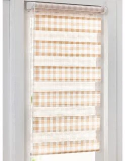 Store Jour/nuit Motif Carreaux Vichy 8 Store Jour/nuit Motif Carreaux Vichy -Maison Textiles Magasin 328081 C02 zoomx vue4