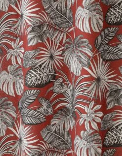 Rideau Oeillets Tamisant Imprimé Tropical 9 Rideau Oeillets Tamisant Imprimé Tropical -Maison Textiles Magasin 328430 C05 zoomx vue5