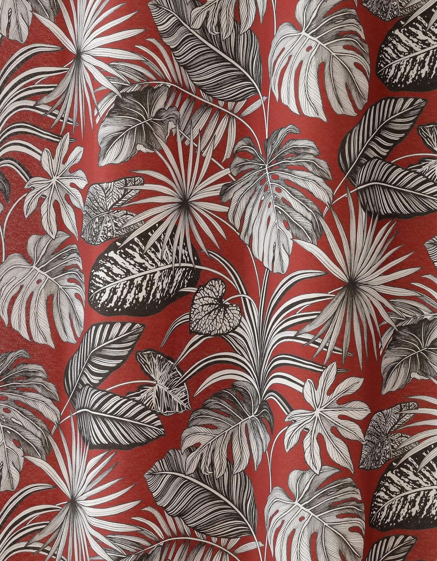 Rideau Oeillets Tamisant Imprimé Tropical 5 Rideau Oeillets Tamisant Imprimé Tropical – Image 5