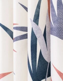 Rideau Tamisant Imprimé Feuilles Multicolores 5 Rideau Tamisant Imprimé Feuilles Multicolores -Maison Textiles Magasin 328510 C01 zoomx vue3