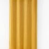 Rideau Tamisant Oeillets Gaze De Coton Uni