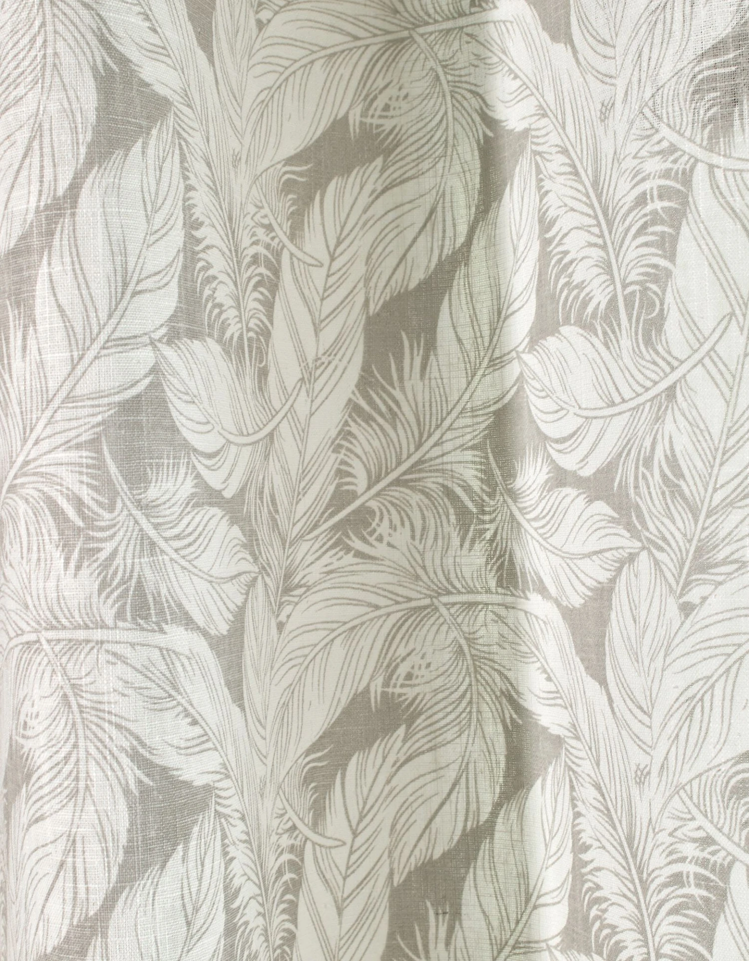 Rideau En Ramie Imprimé Feuillages 3 Rideau En Ramie Imprimé Feuillages – Image 3