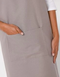 Tablier De Cuisine Japonais Coton Uni Personnalisable -Maison Textiles Magasin 500011 C02 zoomx vue5