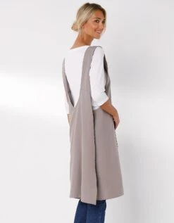 Tablier De Cuisine Japonais Coton Uni Personnalisable -Maison Textiles Magasin 500011 C02 zoomx vue6